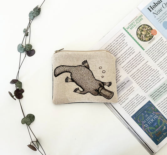 Platypus coin purse