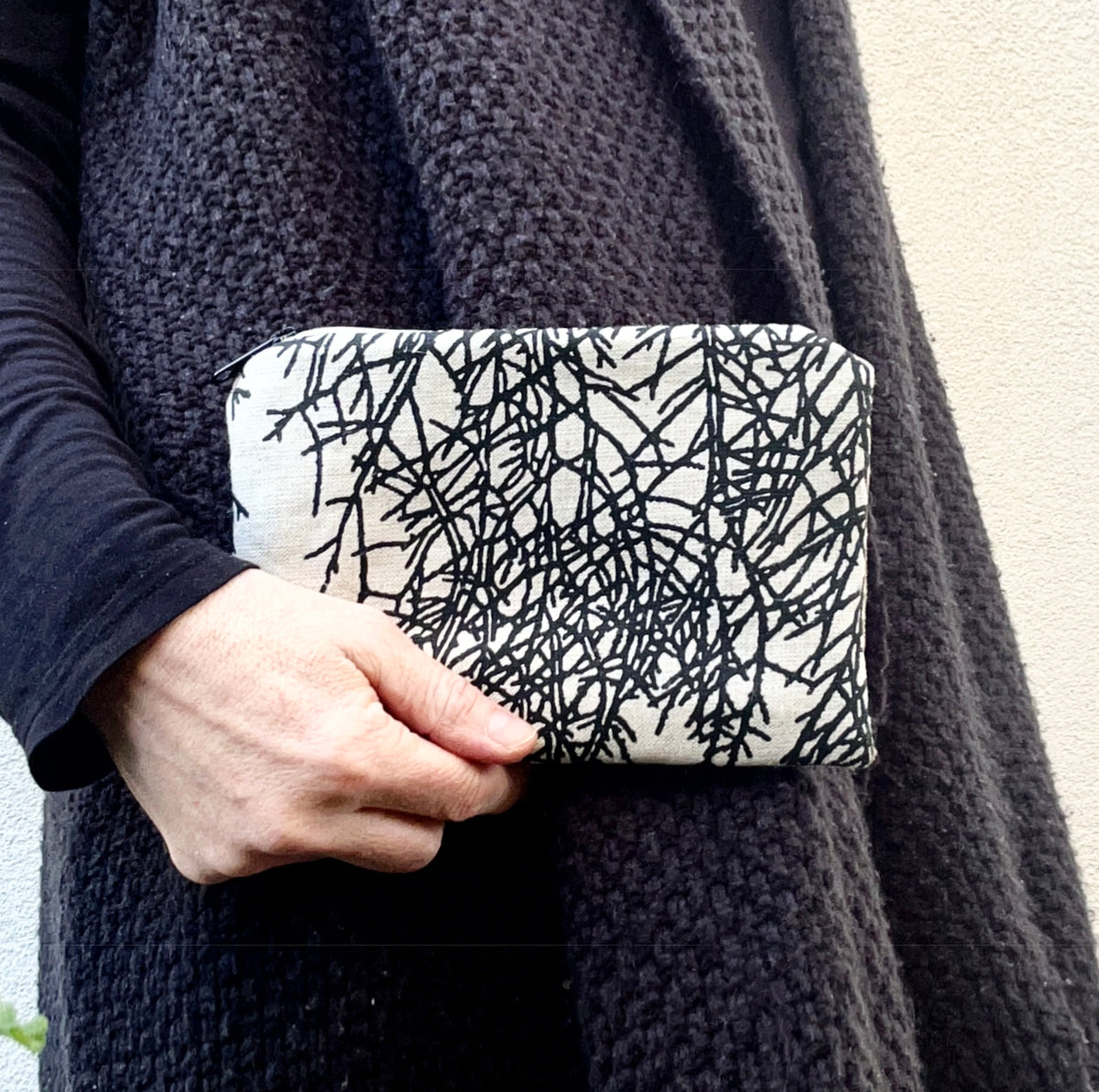 Huon pine large purse