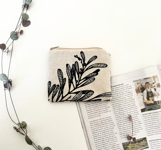 Tasmanian blackwood coin purse