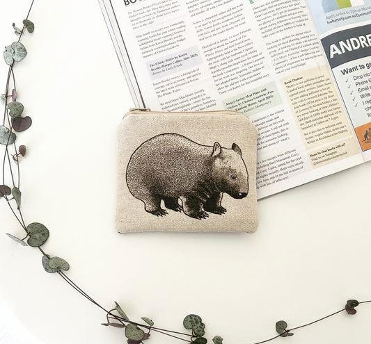 Wombat coin purse